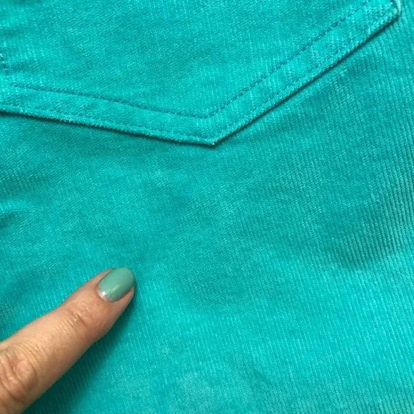 Carve Design Oahu Corduroy Cut Off Shorts Size 14 Color Blue - Picture 6 of 9